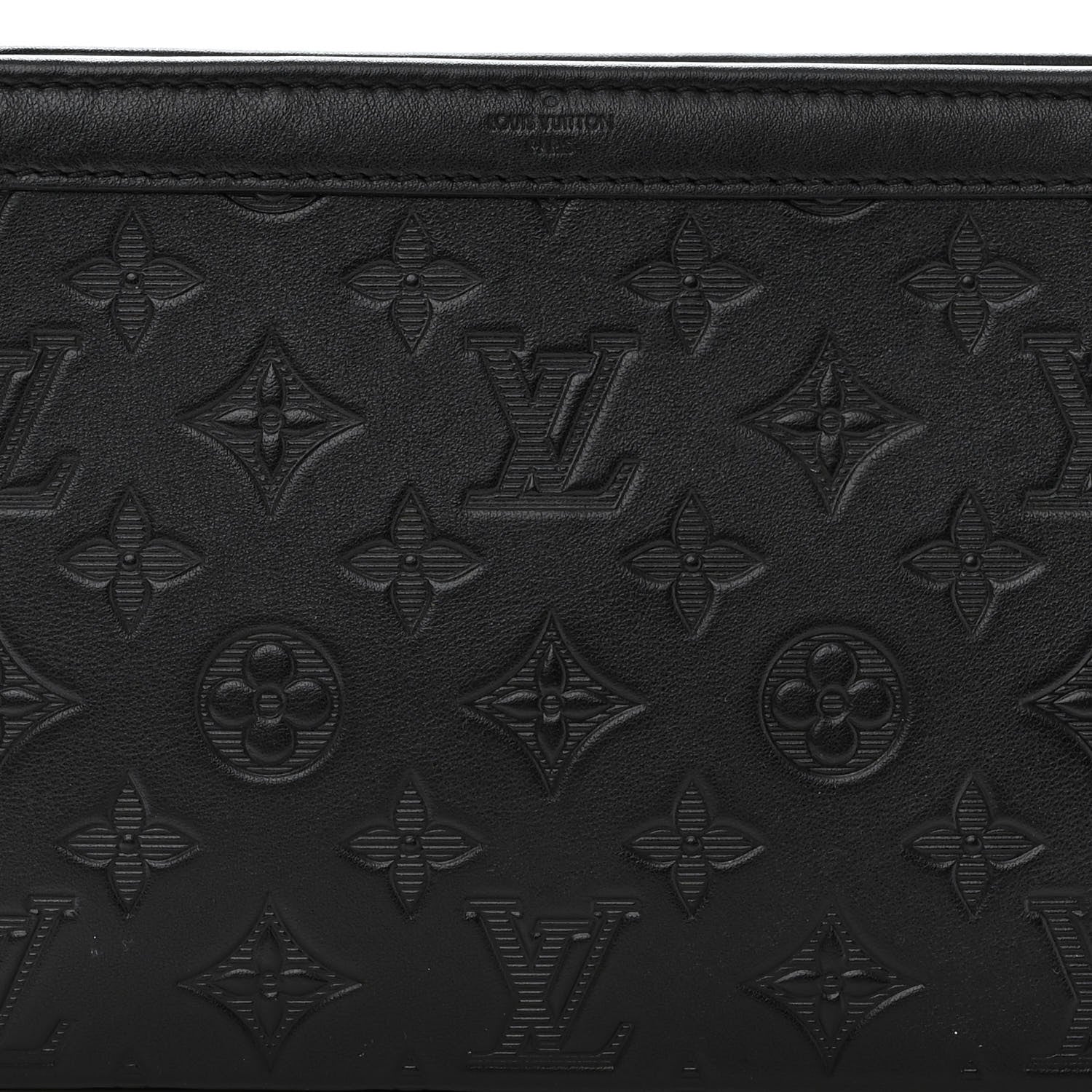 Louis Vuitton Calfskin Monogram Shadow Gaston Wearable Wallet 7 of 9