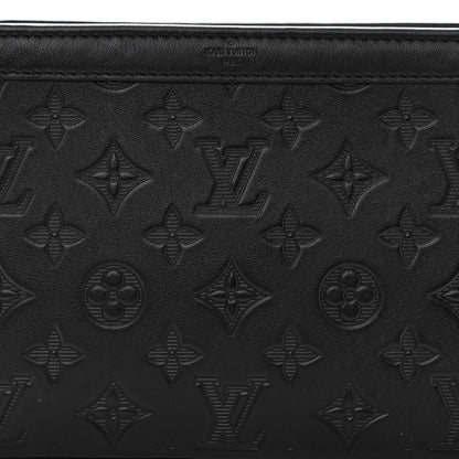 Louis Vuitton Calfskin Monogram Shadow Gaston Wearable Wallet 7 of 9
