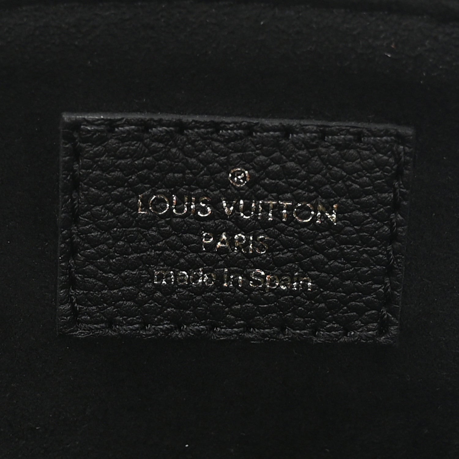 Louis Vuitton Empreinte Monogram Giant Petit Palais Black Beige 6 of 10
