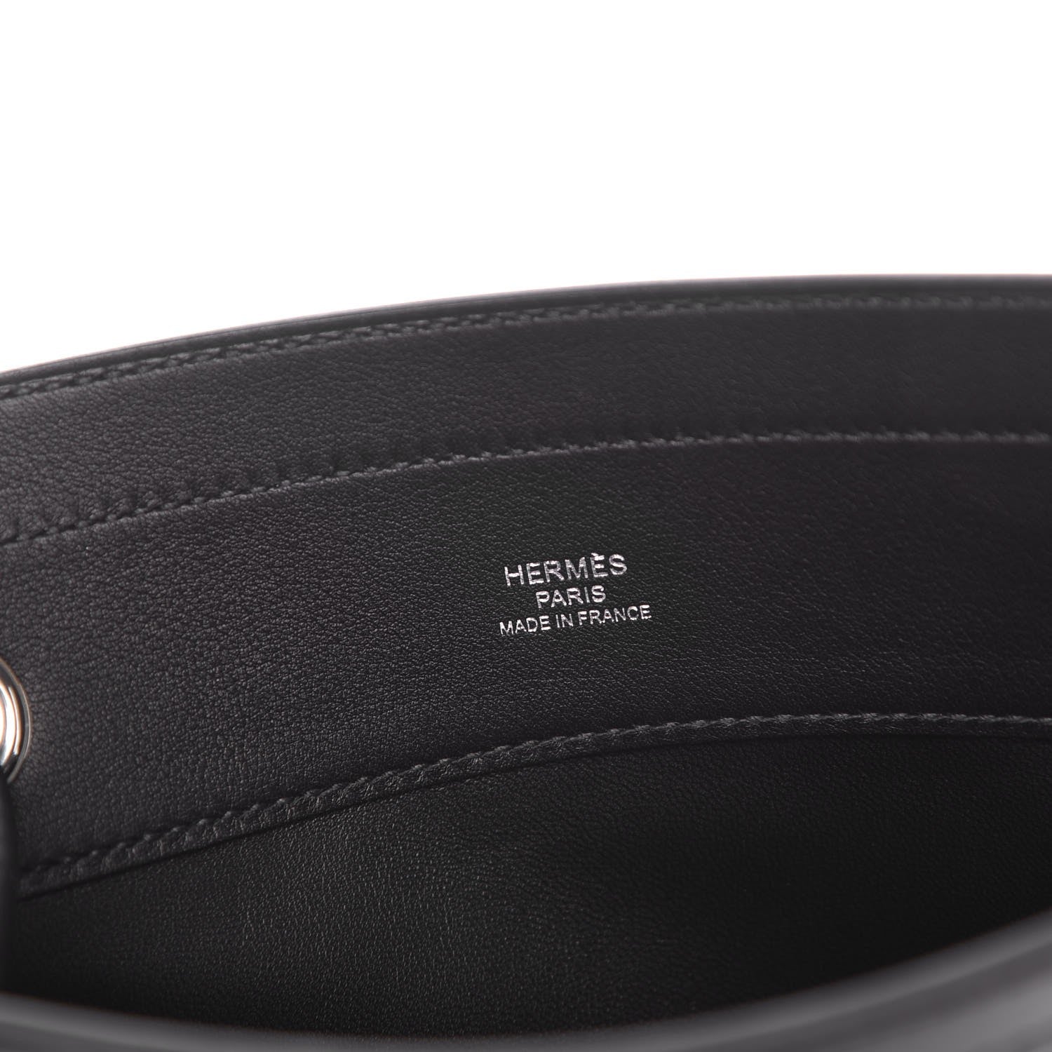 Hermes Milo Lambskin Swift Mini Aline Black 6 of 8