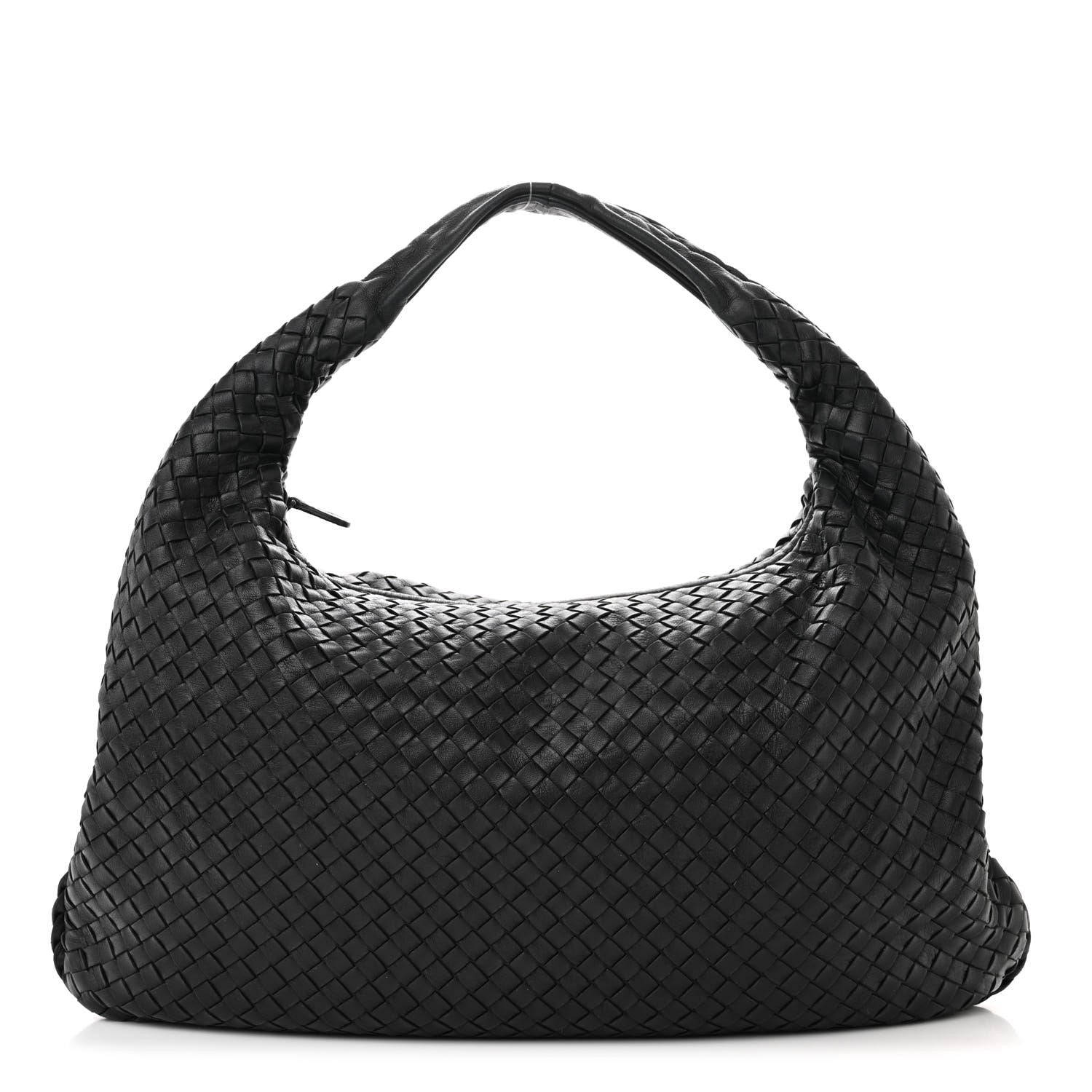 Bottega Veneta Nappa Intrecciato Large Veneta Hobo Black 1 of 11