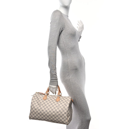 Louis Vuitton Damier Azur Speedy 35 2 of 12