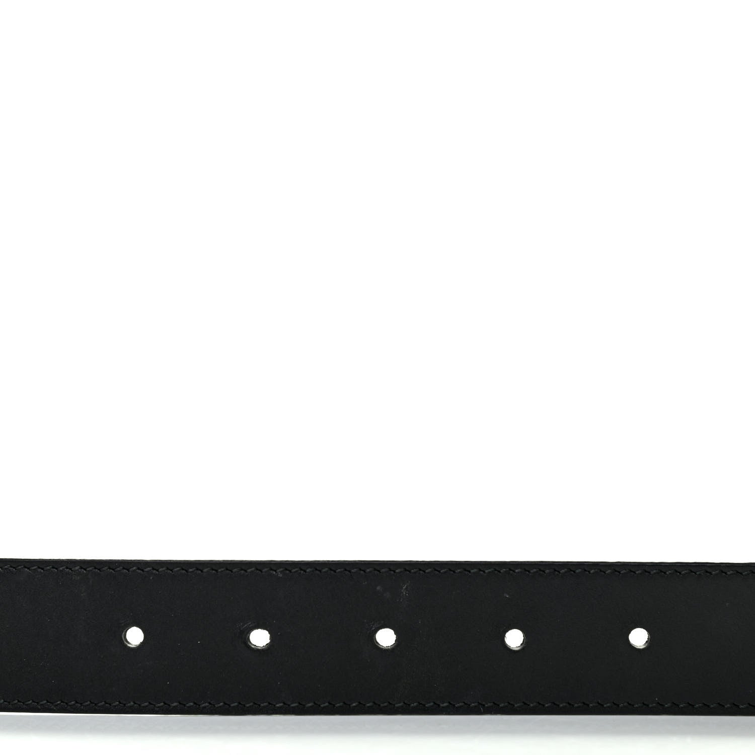 Gucci Calfskin Double G 30mm Belt 80 32 Black 5 of 6