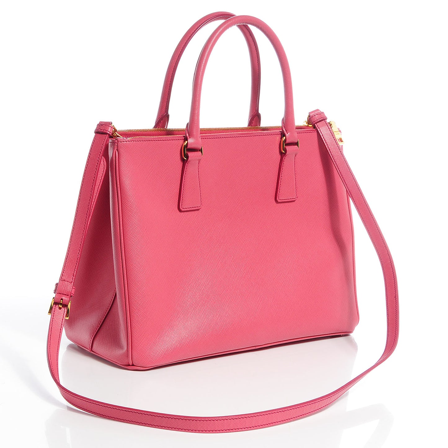 Saffiano Lux Medium Double Zip Tote Tamaris