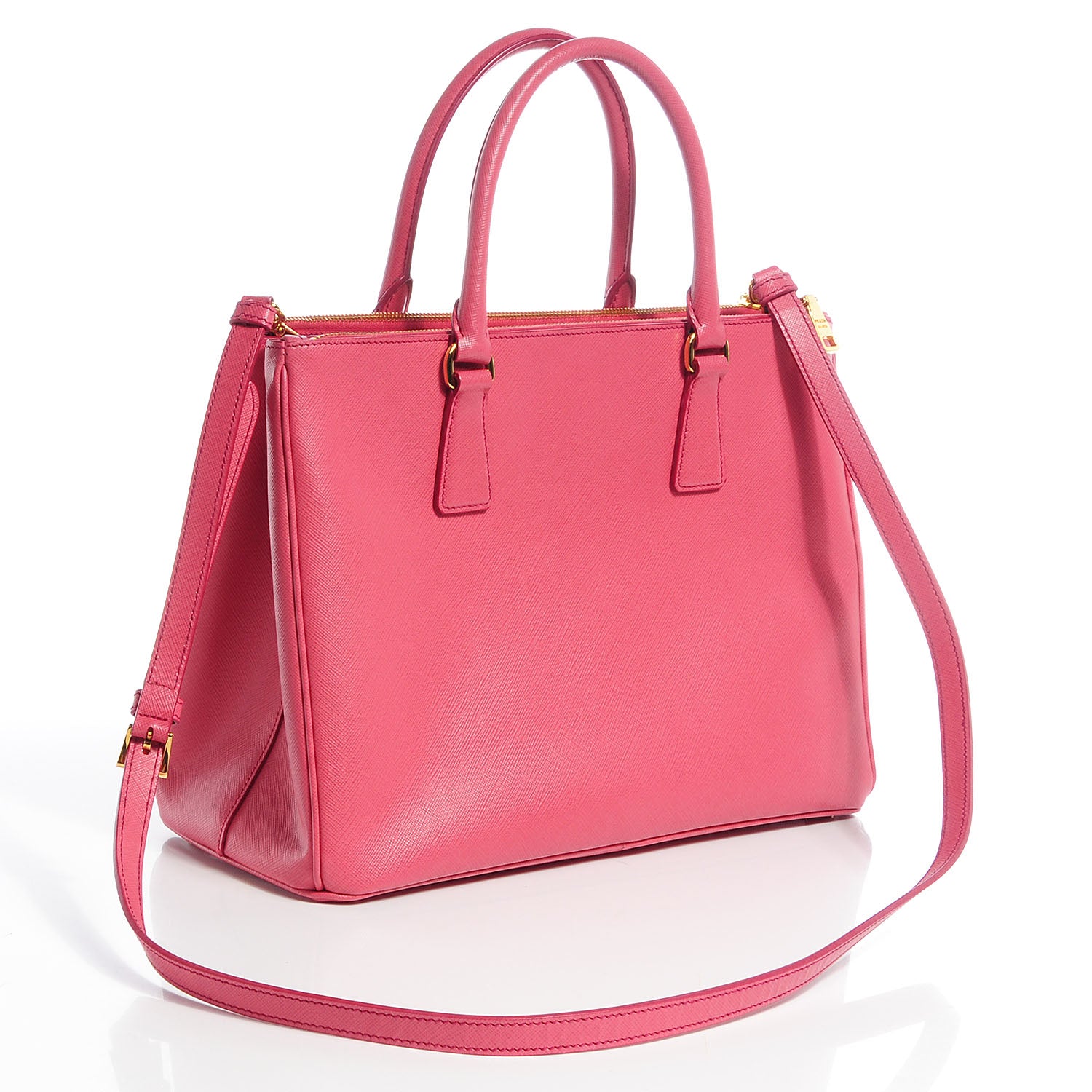 Prada Saffiano Lux Medium Double Zip Tote Tamaris 3 of 10