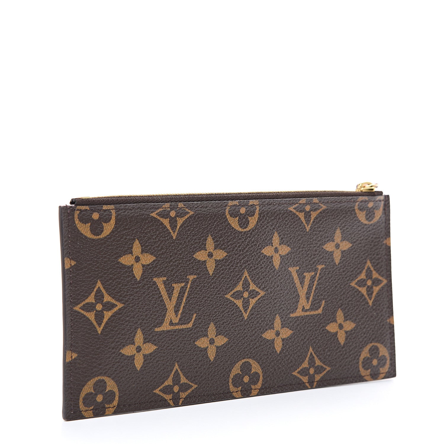 Louis Vuitton Monogram Felicie Chain Wallet Zippered Insert Rose Ballerine 2 of 6