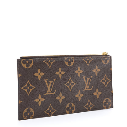 Louis Vuitton Monogram Felicie Chain Wallet Zippered Insert Rose Ballerine 2 of 6
