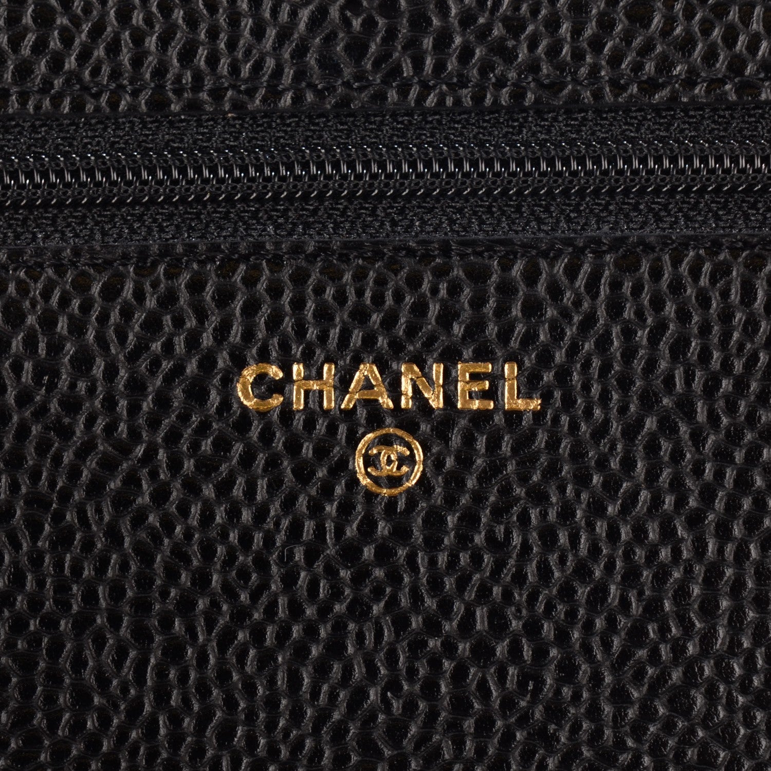 Chanel Caviar Quilted Wallet On Chain WOC Black 7 of 9