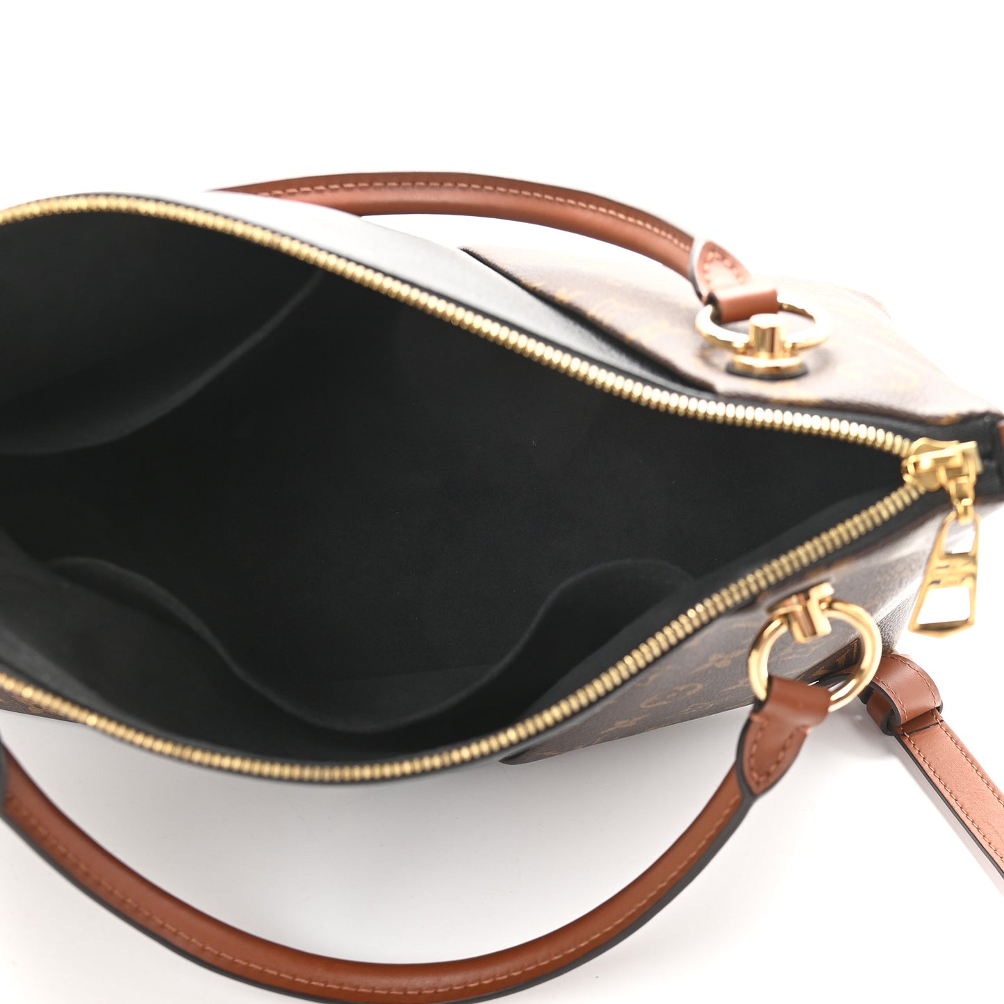 Monogram V Tote MM Black