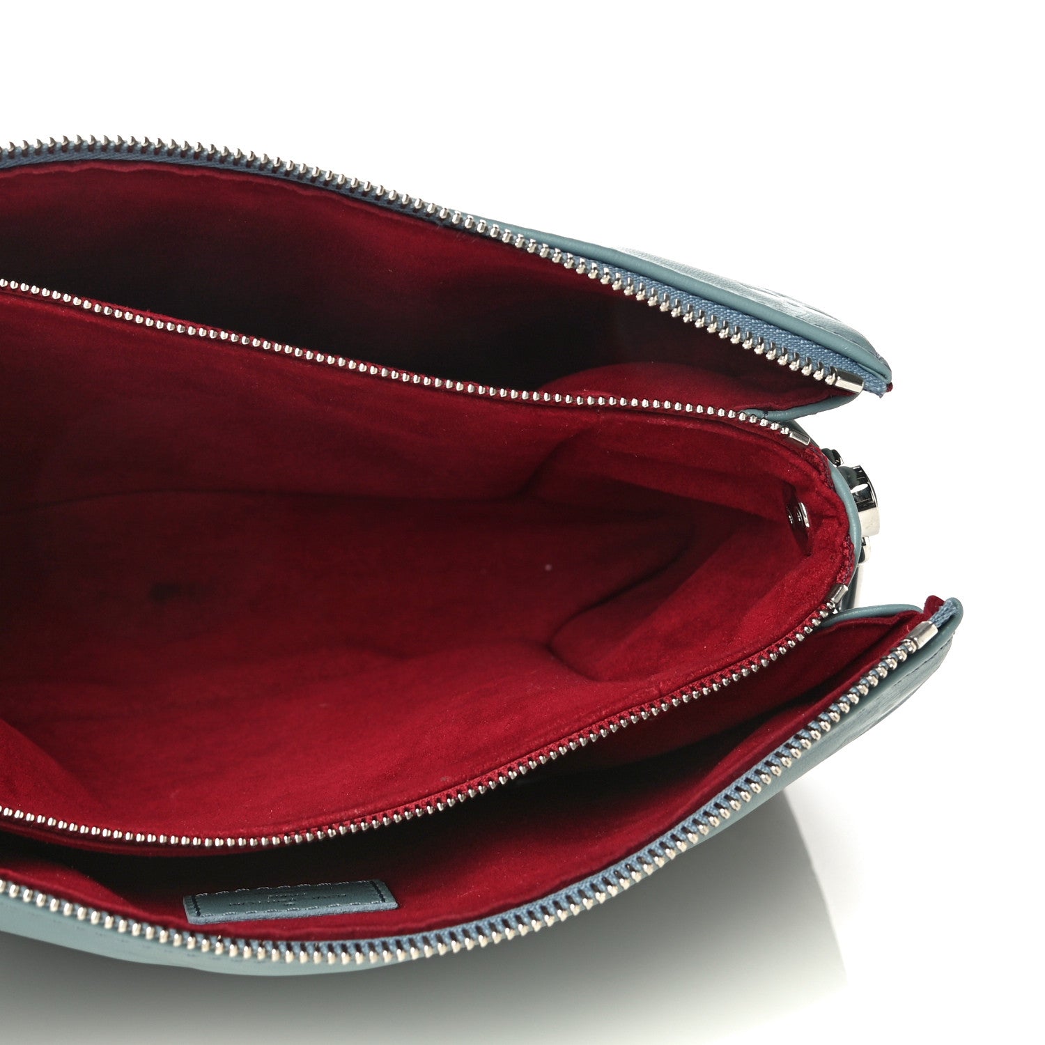 Louis Vuitton Lambskin Embossed Monogram Coussin PM Blue Glacier 5 of 12