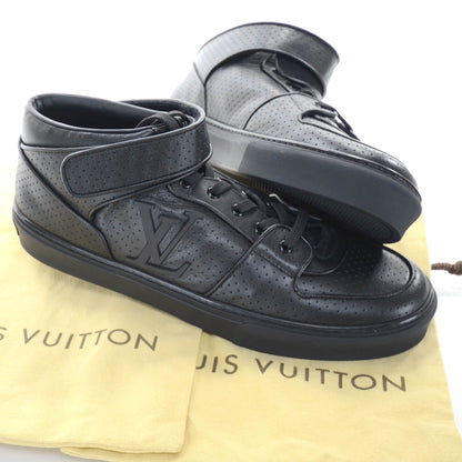 Louis Vuitton Leather Perforated Acapulco Sneakers 9 5 of 7