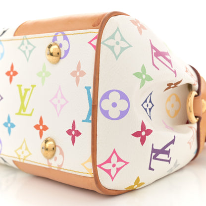Louis Vuitton Monogram Multicolor Beverly MM White 9 of 10