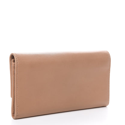 Gucci Calfskin Lovely Heart Continental Wallet Rose Beige 2 of 11