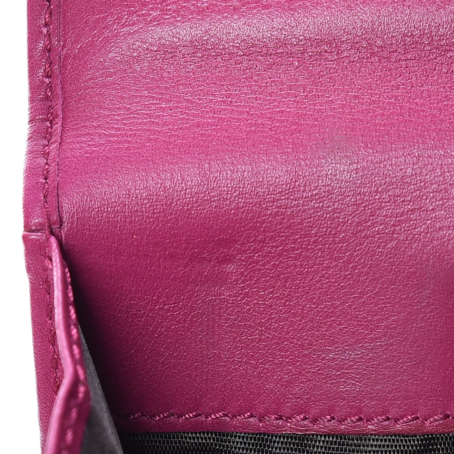 Gucci Monogram Dice French Flap Wallet Fuchsia 13 of 14