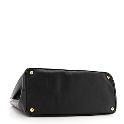 Prada Saffiano Lux Large Tote Black 4 of 10