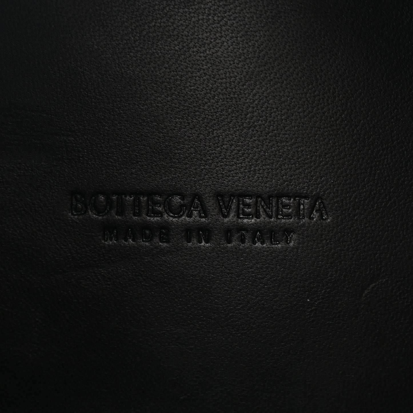 Nappa Intrecciato Small Parachute Shoulder Bag Black