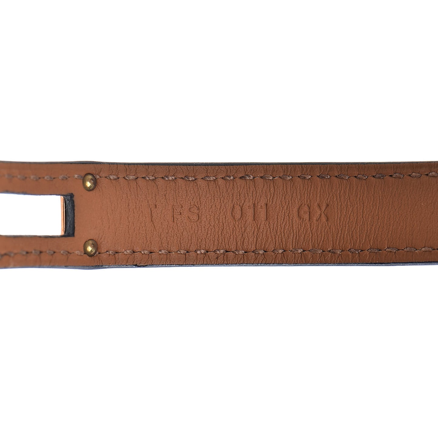 Epsom Kelly Double Tour Bracelet XS Black