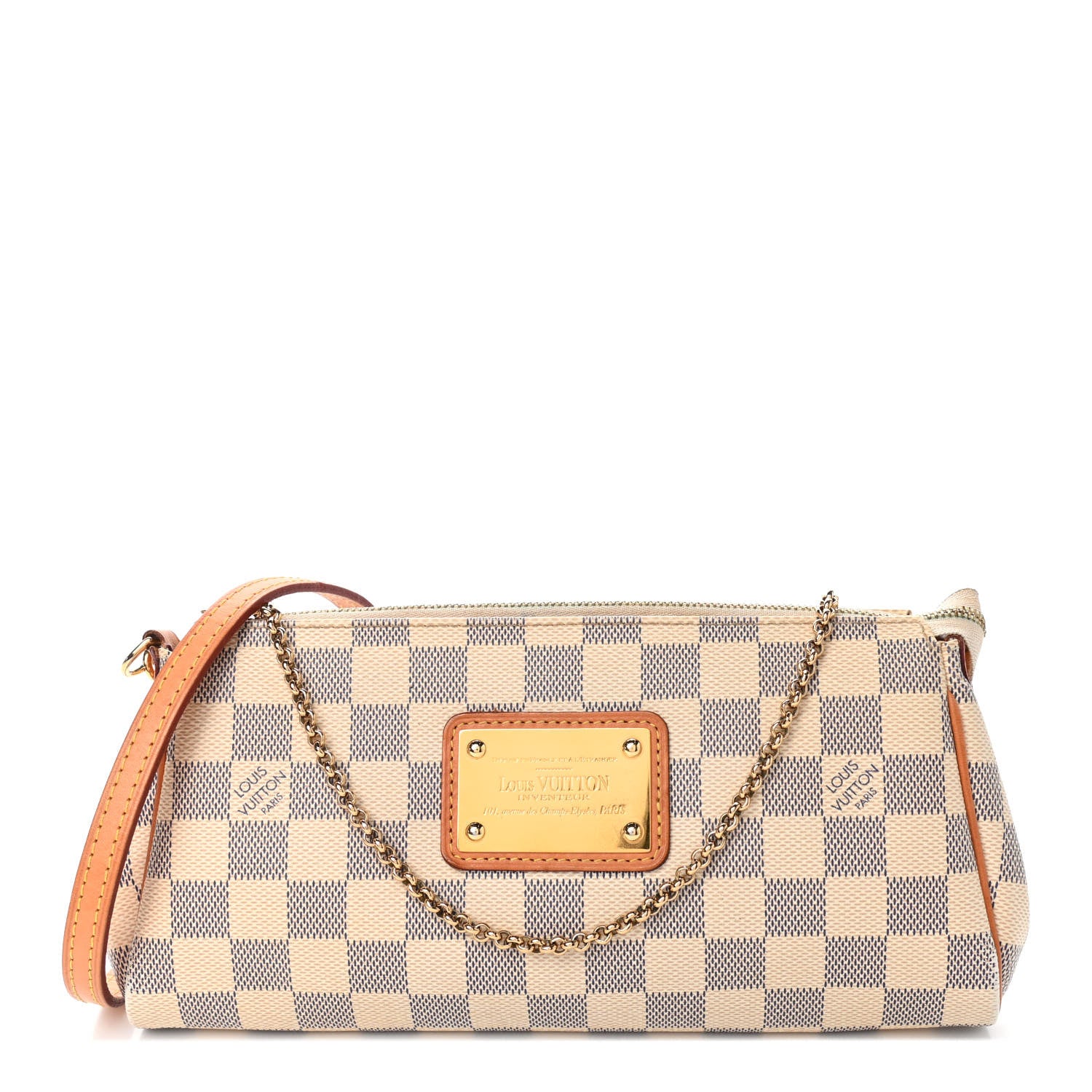Louis Vuitton Damier Azur Eva Clutch 1 of 4