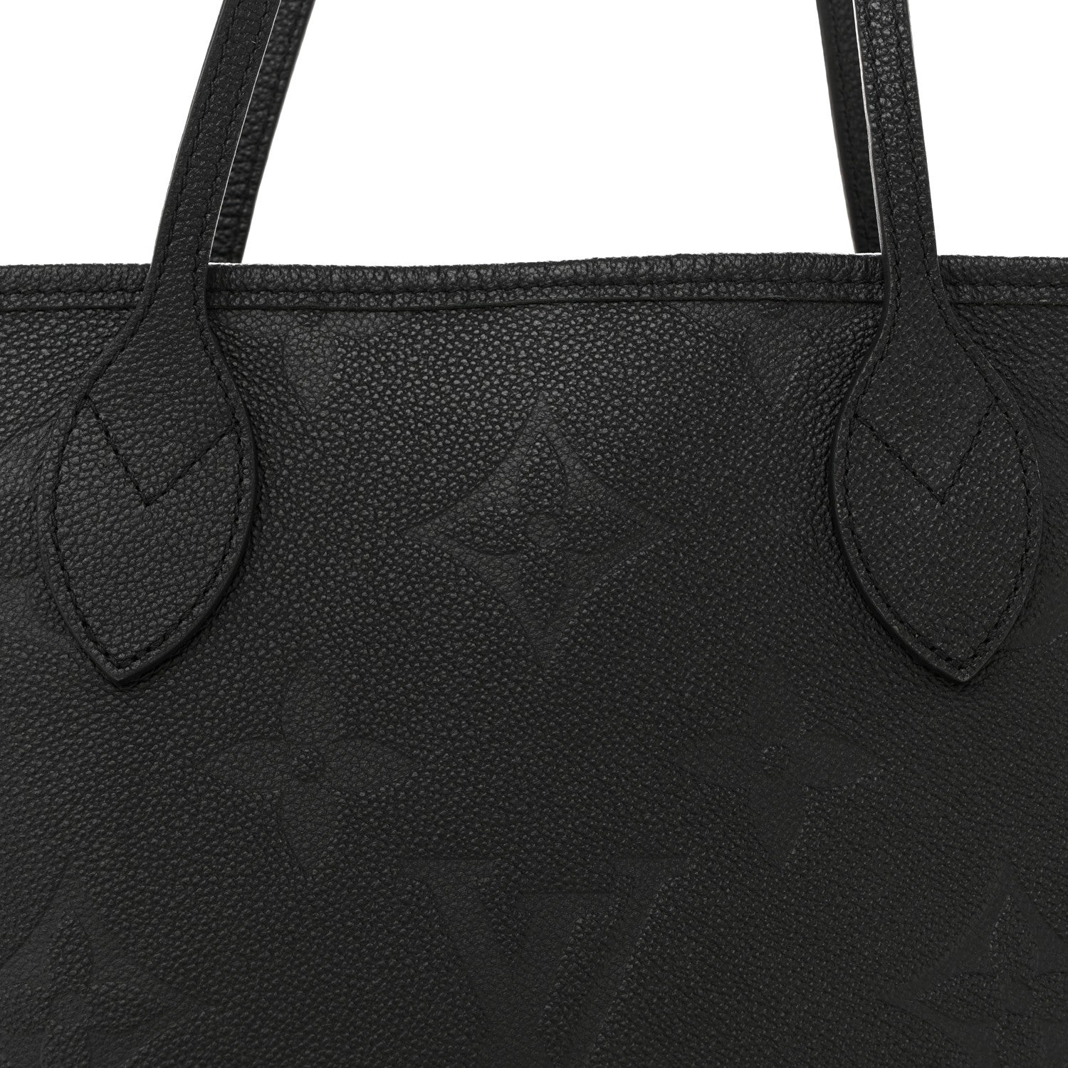 Louis Vuitton Empreinte Monogram Giant Neverfull MM Black 13 of 25
