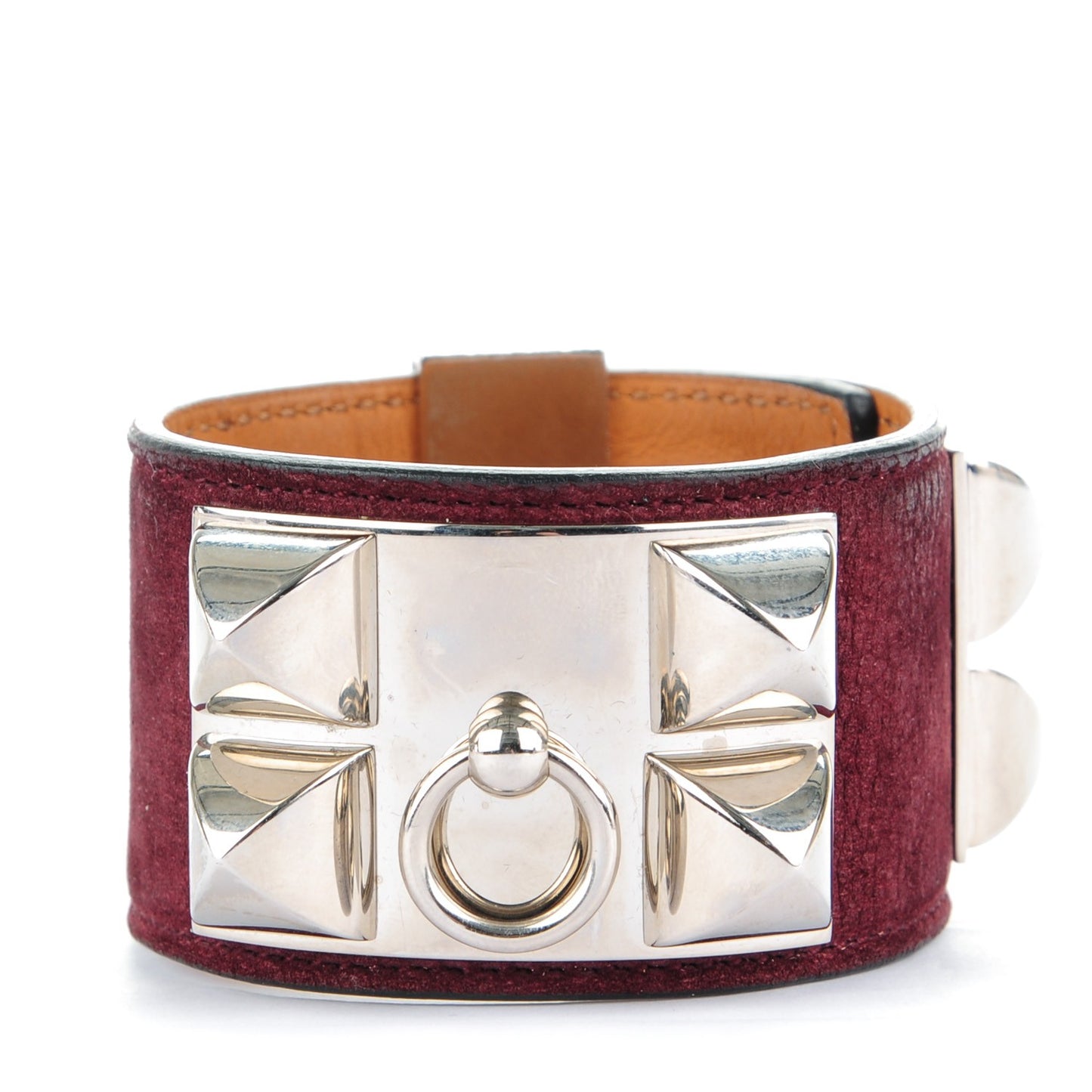 Taurillon Gaucho Collier de Chien CDC Bracelet Prune