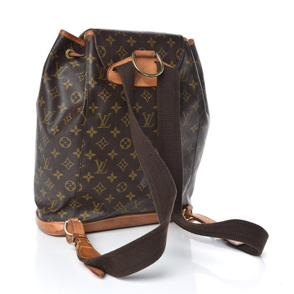 Louis Vuitton Monogram Montsouris GM Backpack 3 of 17