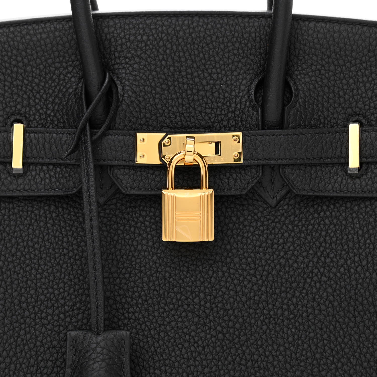 Hermes Togo Birkin 25 Black 7 of 10