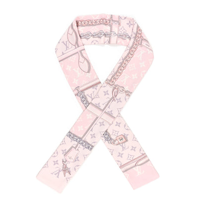 Louis Vuitton Silk Monogram Confidential Bandeau Light Pink 1 of 3