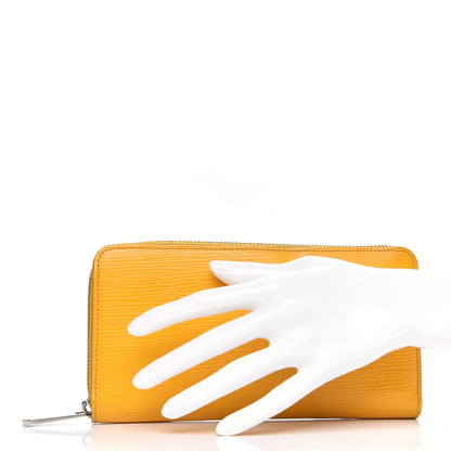 Louis Vuitton Epi Zippy Wallet Citron 2 of 9