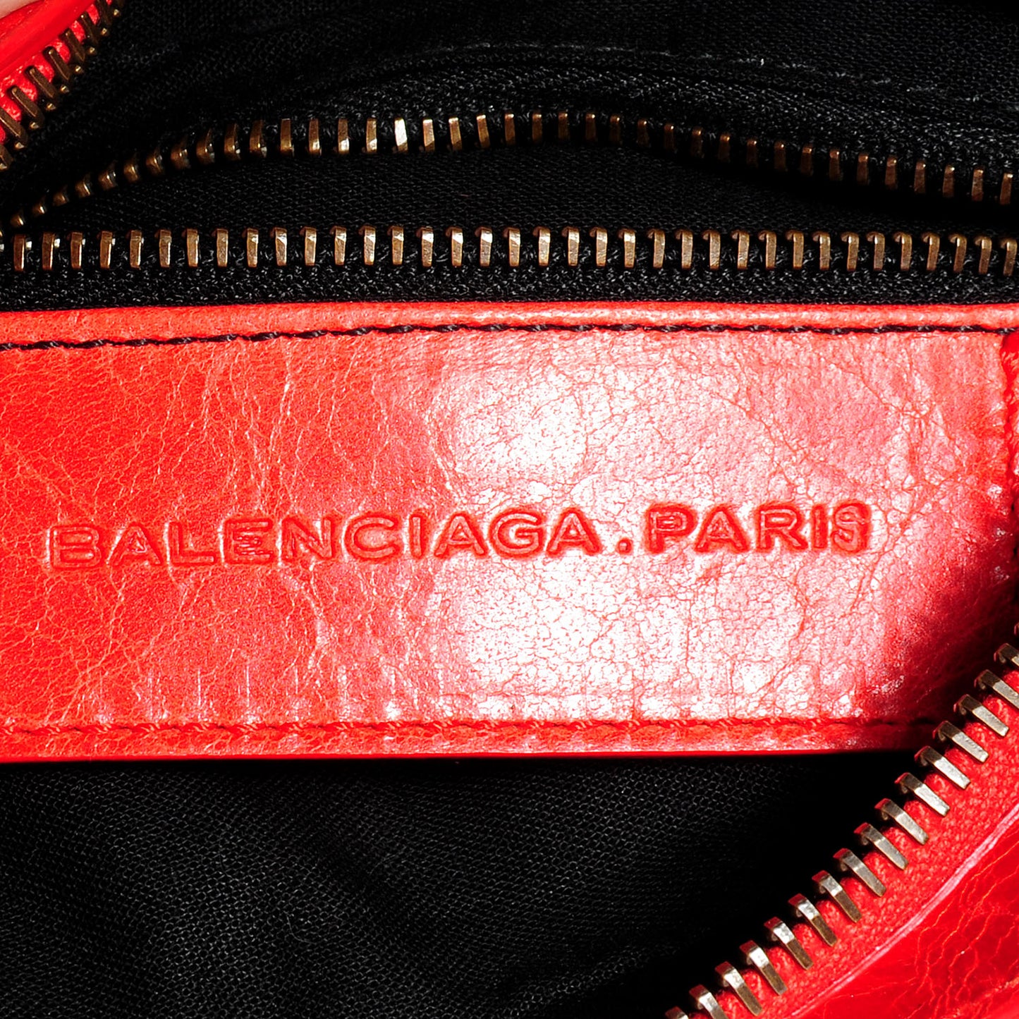 Agneau Shoulder Bag Vermillion