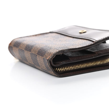 Louis Vuitton Damier Ebene Zippe Zipped Compact Wallet 11 of 12