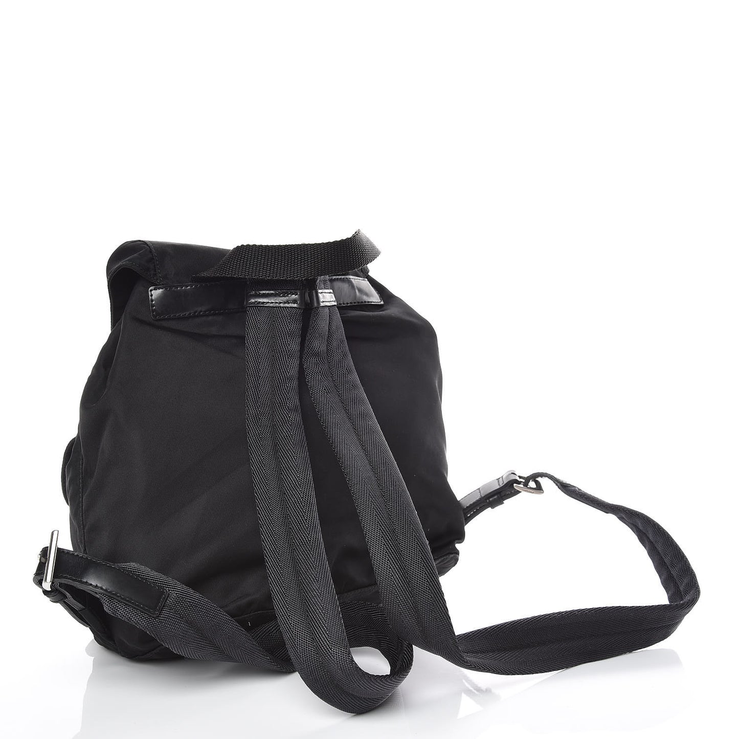 Nylon Vela Small Backpack Black