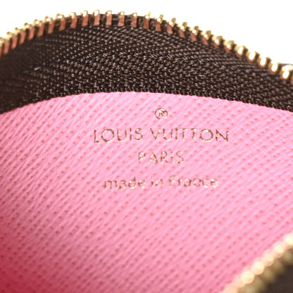 Louis Vuitton Monogram 2022 Christmas Animation Paris Key Pouch Pink 6 of 6