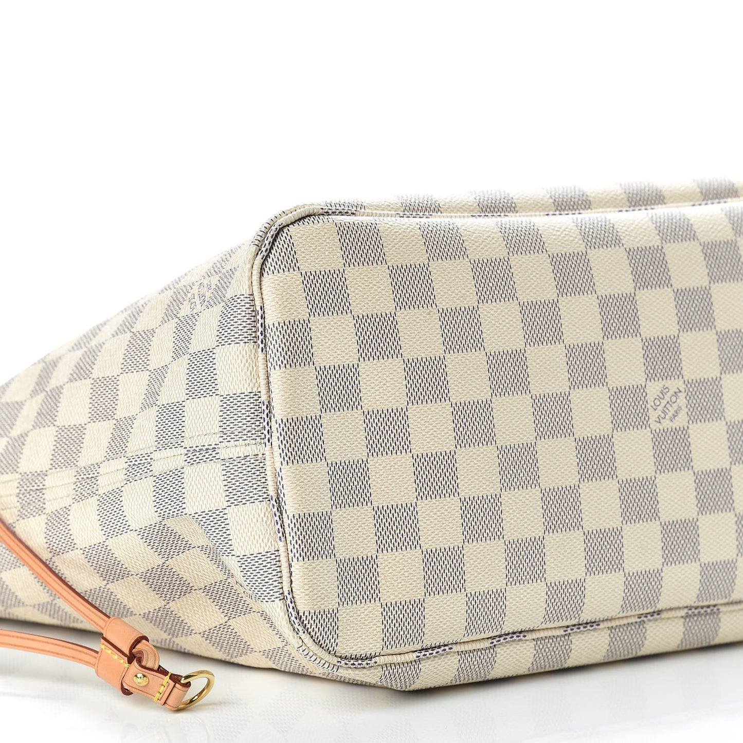Damier Azur Neo Neverfull MM Rose Ballerine
