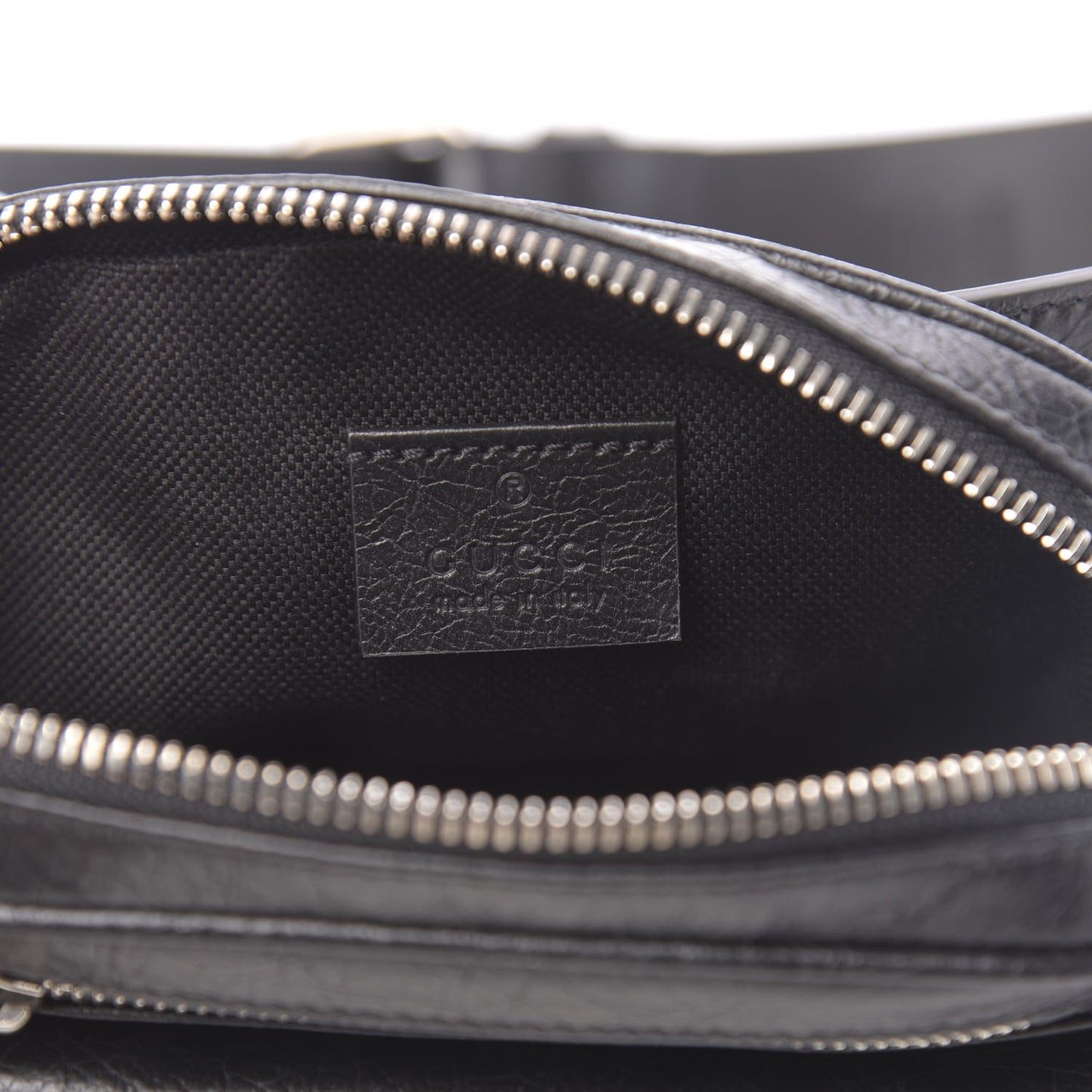 Fluffy Calfskin Mini Morpheus Belt Bag 70 28 Black