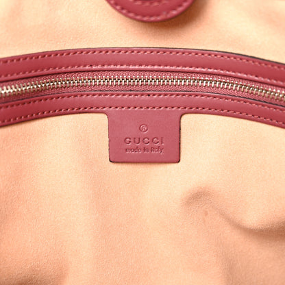 Gucci Soft GG Supreme Monogram Blooms Medium Crossbody Tote Beige Multicolor Dry Rose 6 of 12