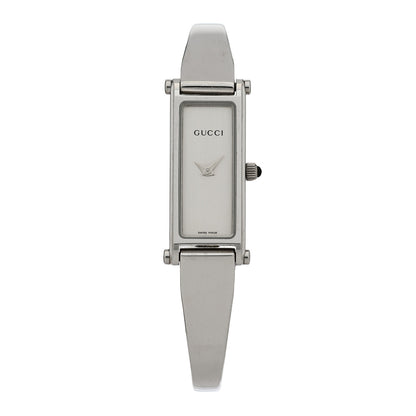 Gucci Stainless Steel 12mm 1500L Horsebit Quartz Watch 1 of 4