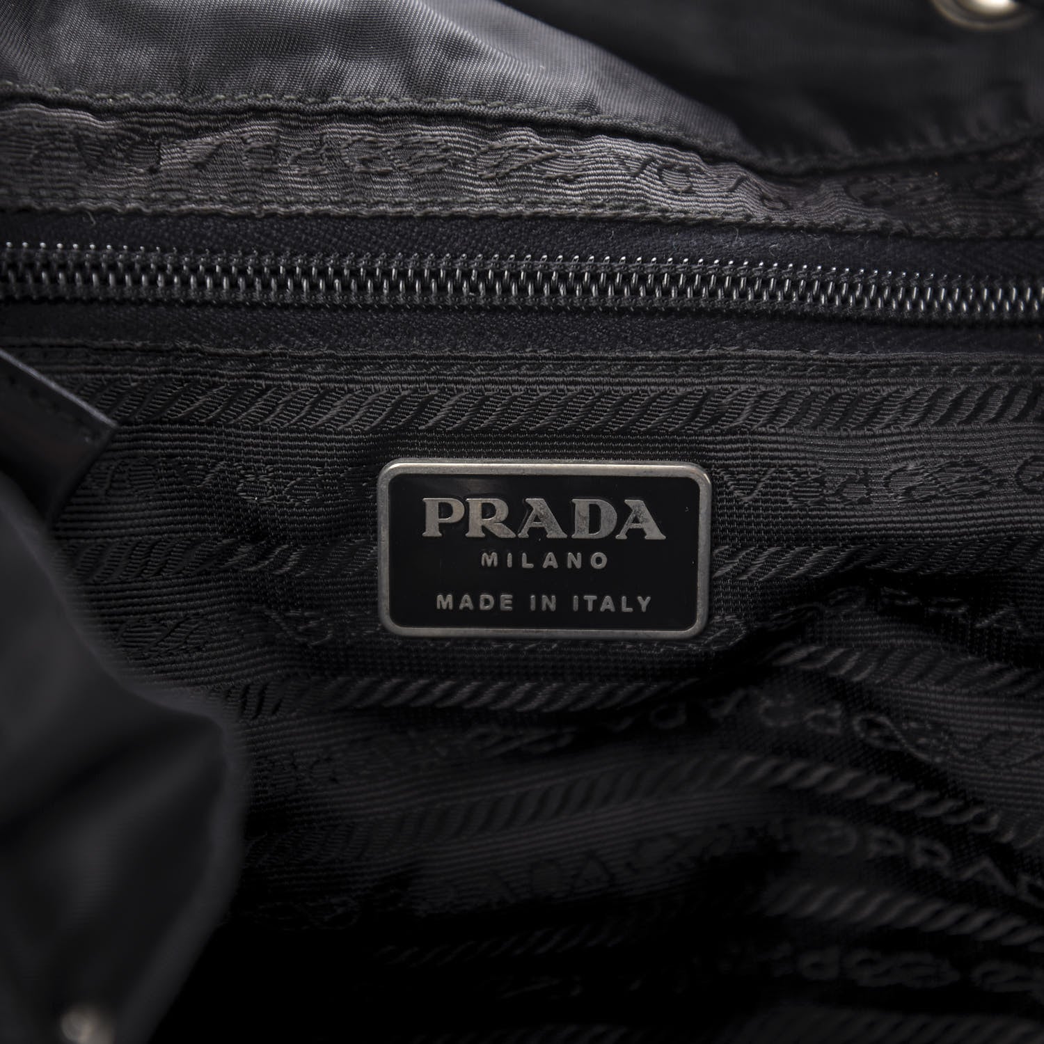 Prada Tessuto Nylon Vela Small Backpack Black 5 of 12