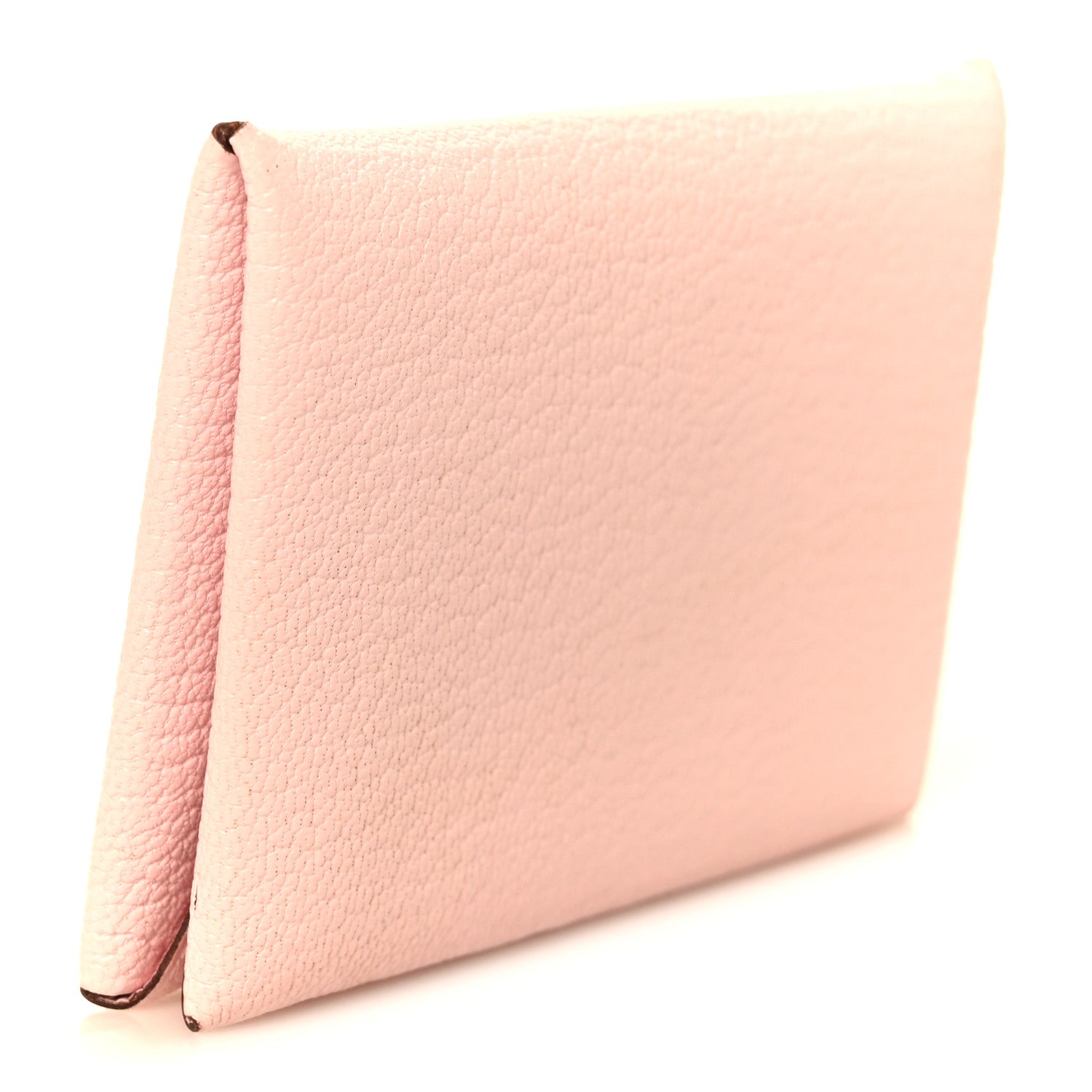 Hermes Chevre Mysore Calvi Card Case Mauve Pale 3 of 9