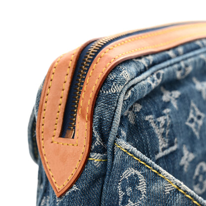 Louis Vuitton Monogram Denim Bum Bag Blue 9 of 11