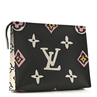 Louis Vuitton Monogram Giant Wild At Heart Toiletry Pouch 26 Black 3 of 7