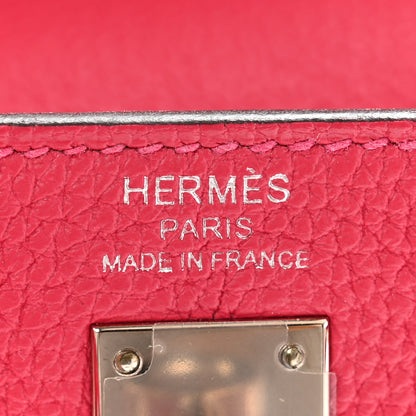 Hermes Togo Kelly Retourne 25 Framboise 6 of 12