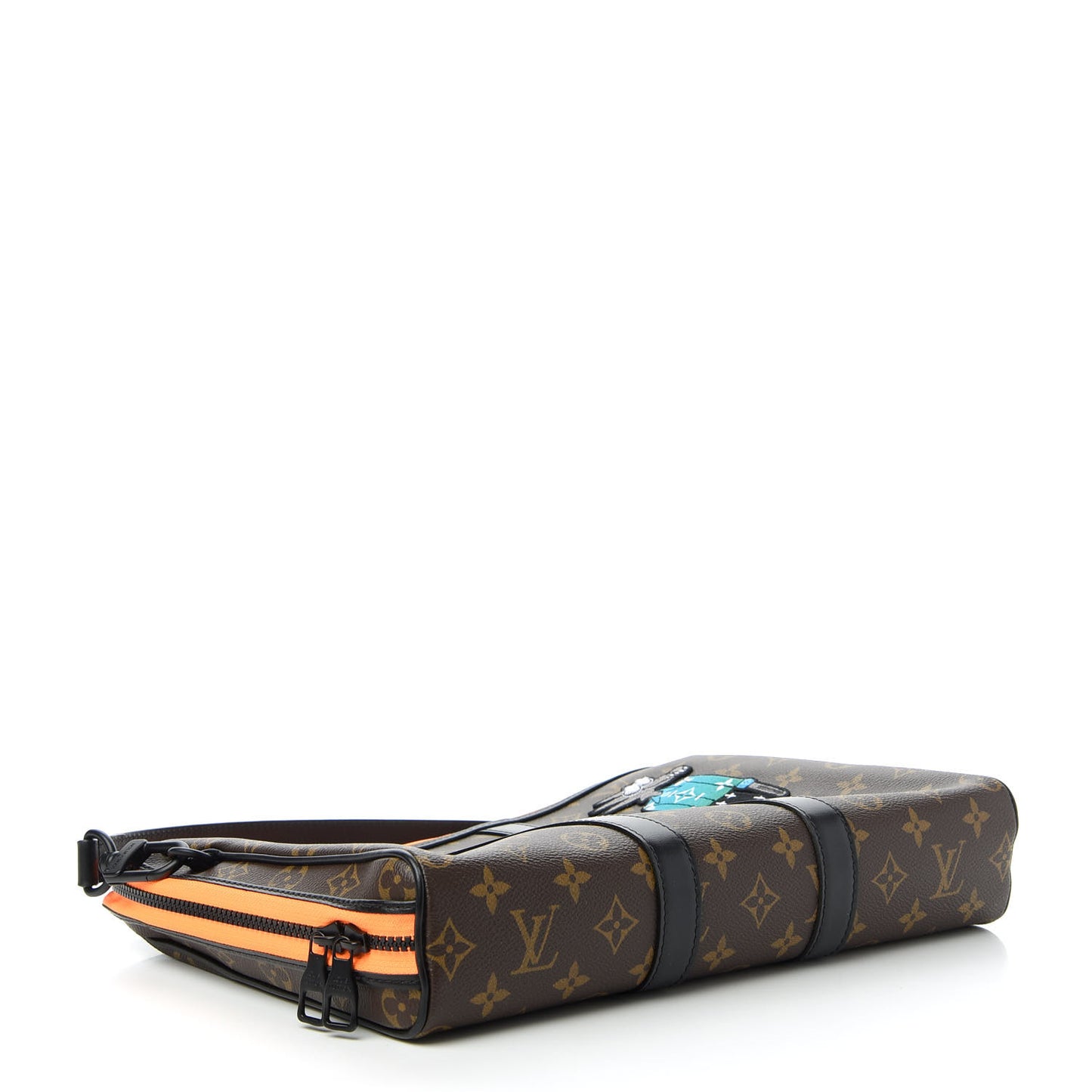 Monogram Embroidered Cartoon LV Friends Keepall Pouch