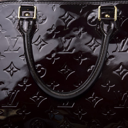 Louis Vuitton Vernis Alma GM Amarante 16 of 16