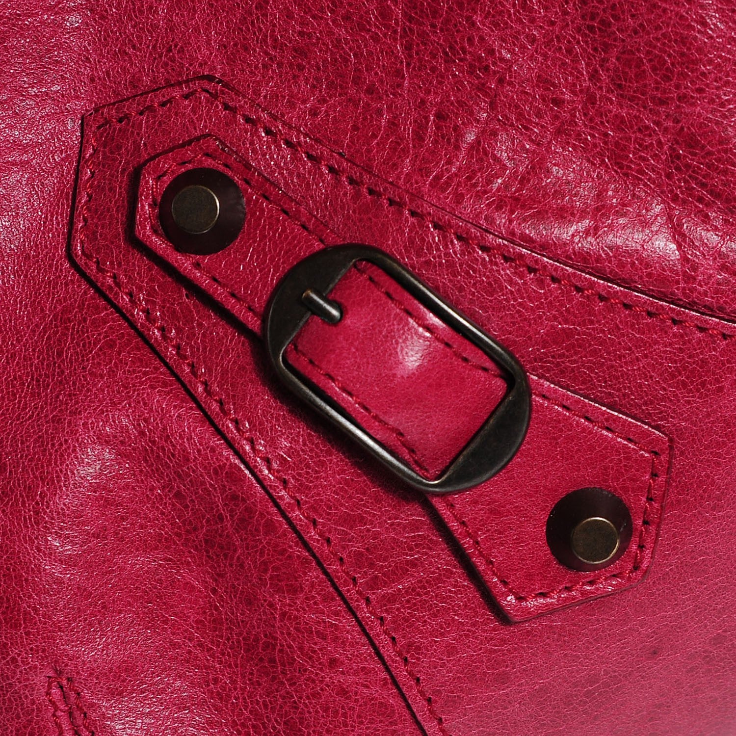 Balenciaga Agneau Classic Hardware Pompon Pourpre 11 of 14