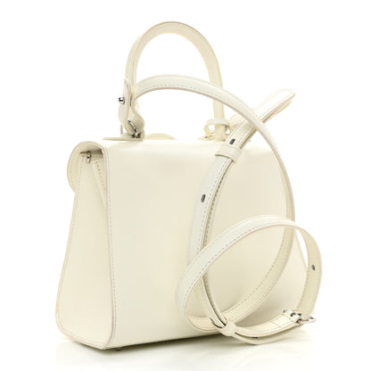 Delvaux Box Calfskin Mini Brillant Satchel Ivory 4 of 9