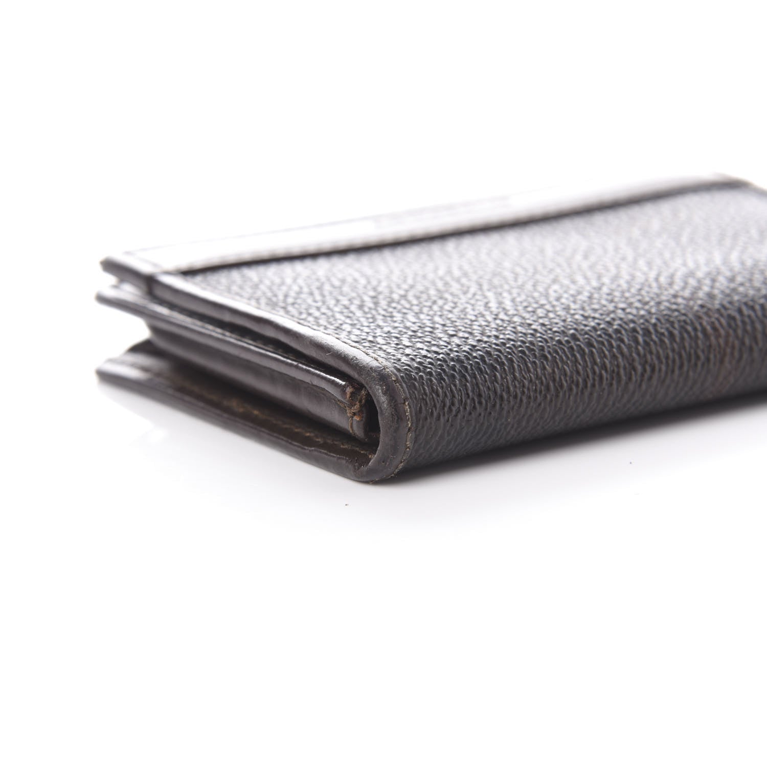 Burberry Smoked Check Bi-Fold Wallet Black Brown 7 of 8
