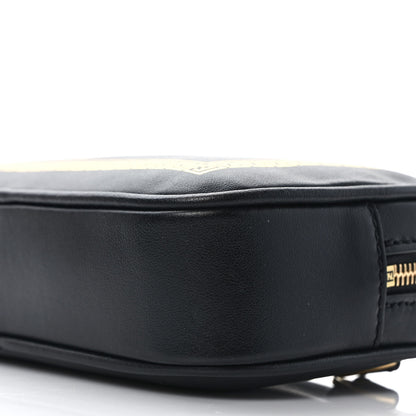 Fendi X VERSACE Vitello Cover Fendace Medusa Small Camera Case Black Gold 8 of 9