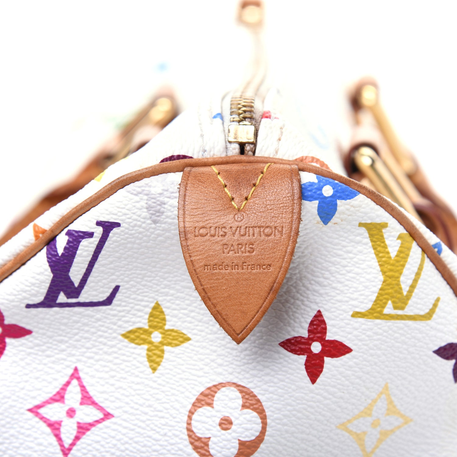 Louis Vuitton Monogram Multicolor Speedy 30 White 8 of 29
