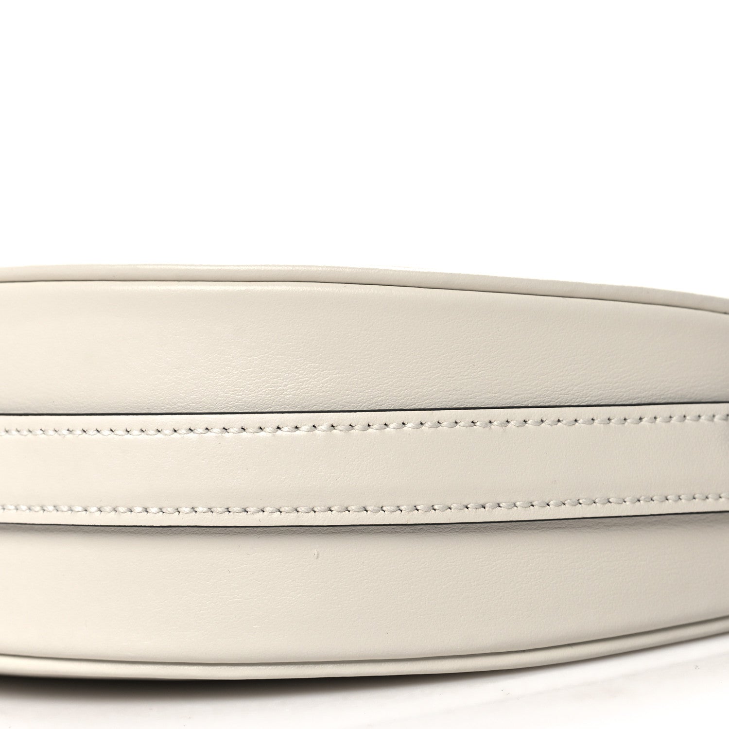 Prada Soft Calfskin Arque Shoulder Bag White 9 of 10