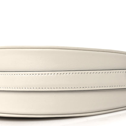 Prada Soft Calfskin Arque Shoulder Bag White 9 of 10